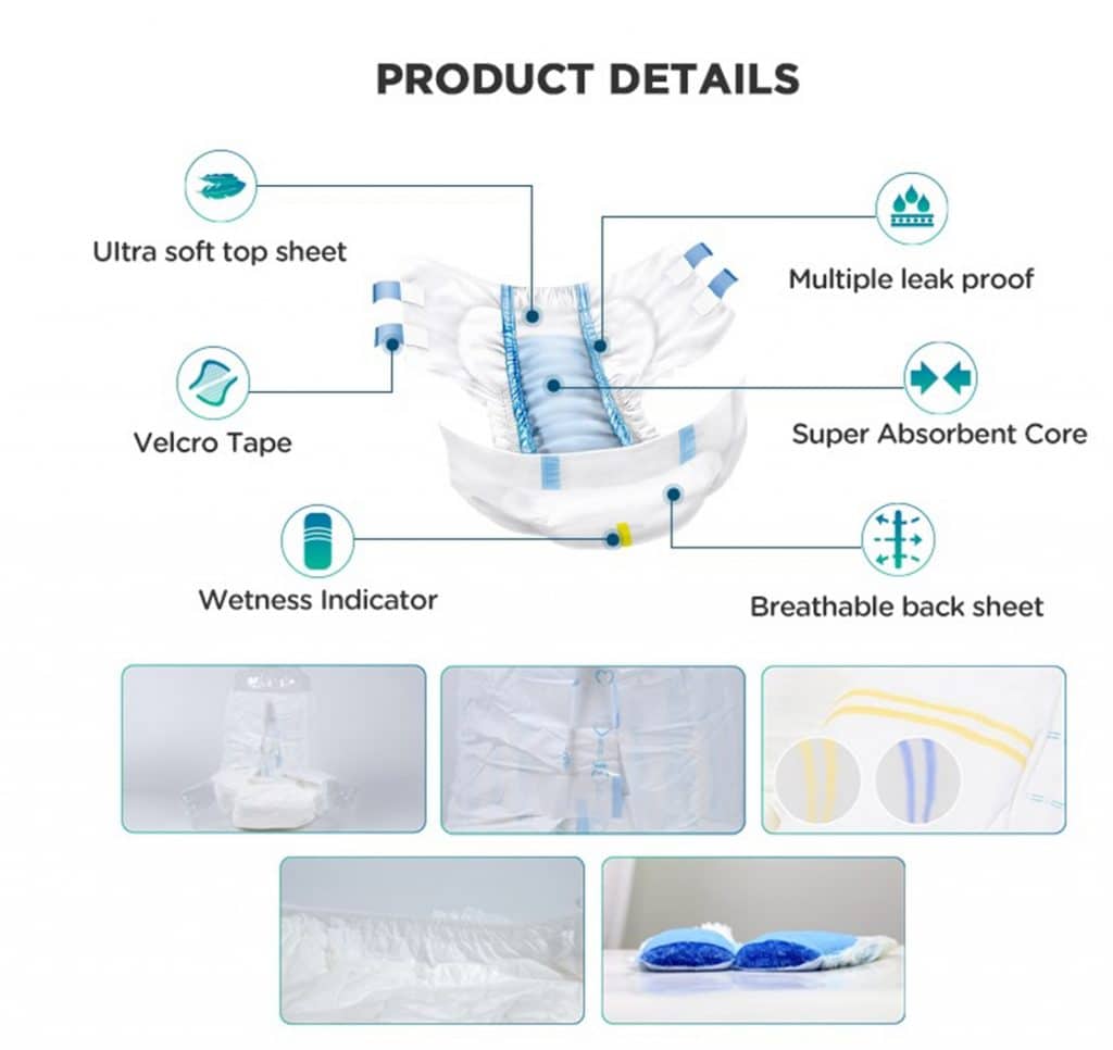 Adult diaper manufacturer - Diaper Supplier
